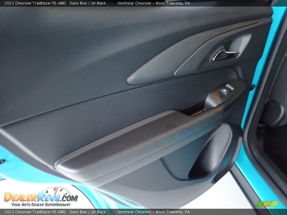 2021 Chevrolet TrailBlazer RS AWD Oasis Blue / Jet Black Photo #23