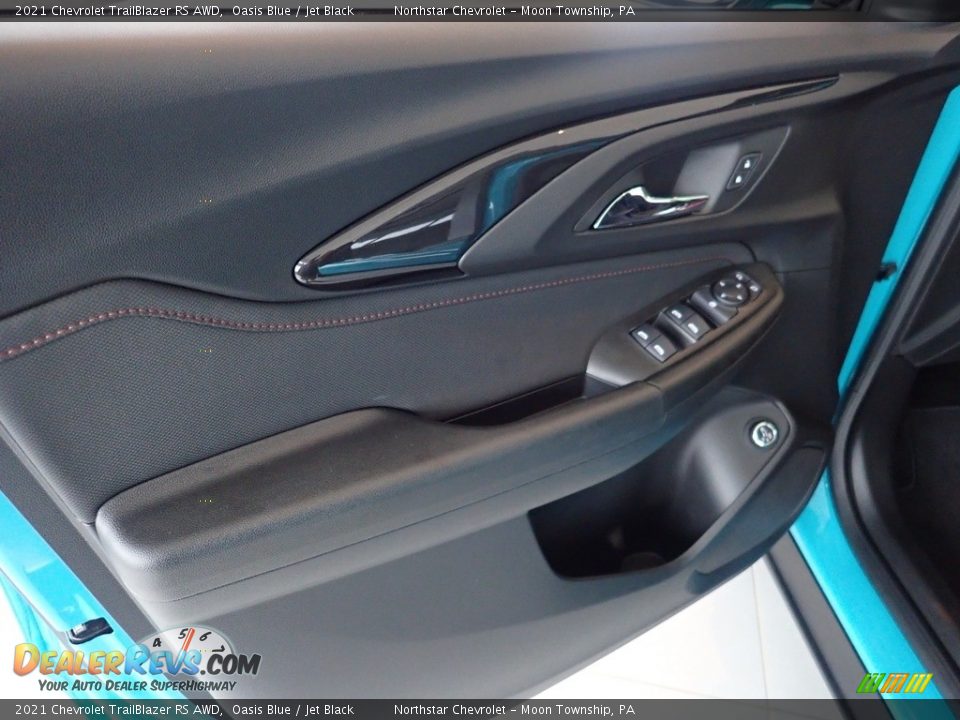2021 Chevrolet TrailBlazer RS AWD Oasis Blue / Jet Black Photo #24