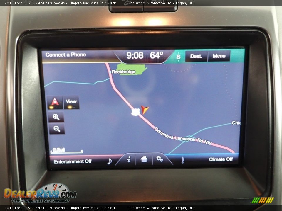 2013 Ford F150 FX4 SuperCrew 4x4 Ingot Silver Metallic / Black Photo #2