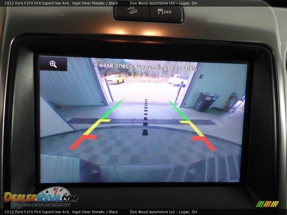 2013 Ford F150 FX4 SuperCrew 4x4 Ingot Silver Metallic / Black Photo #3
