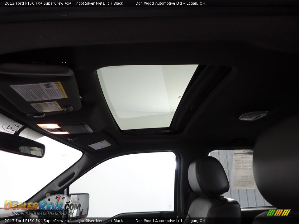 2013 Ford F150 FX4 SuperCrew 4x4 Ingot Silver Metallic / Black Photo #5