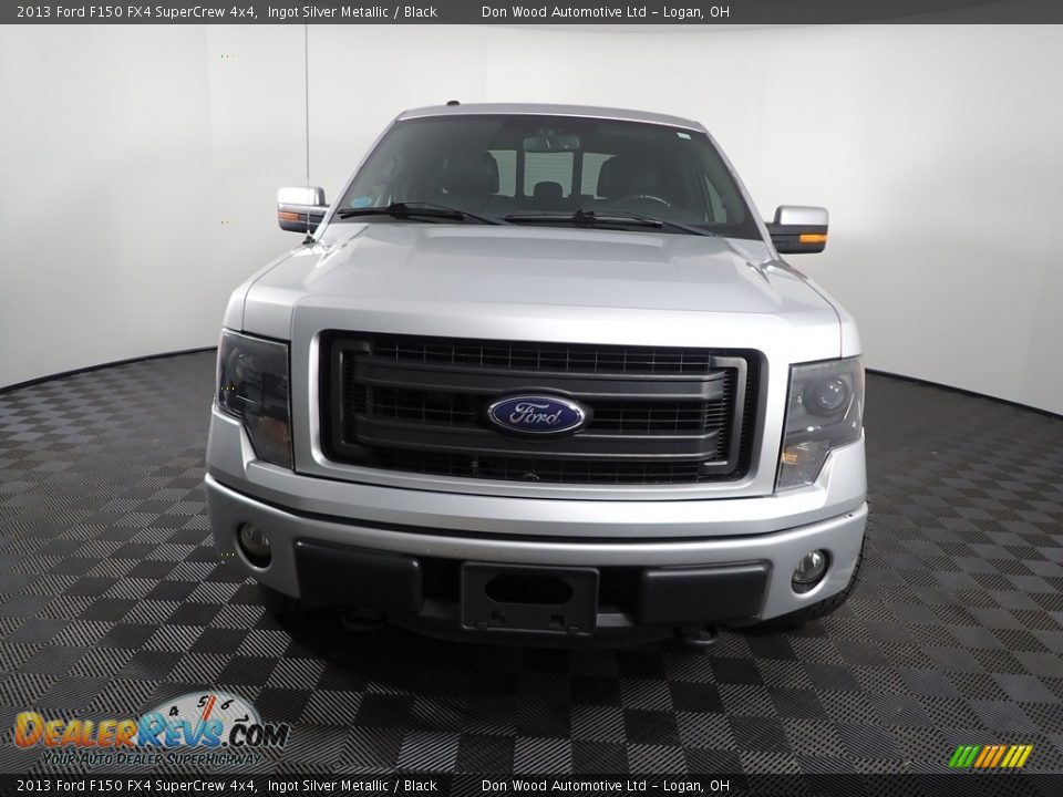 2013 Ford F150 FX4 SuperCrew 4x4 Ingot Silver Metallic / Black Photo #7