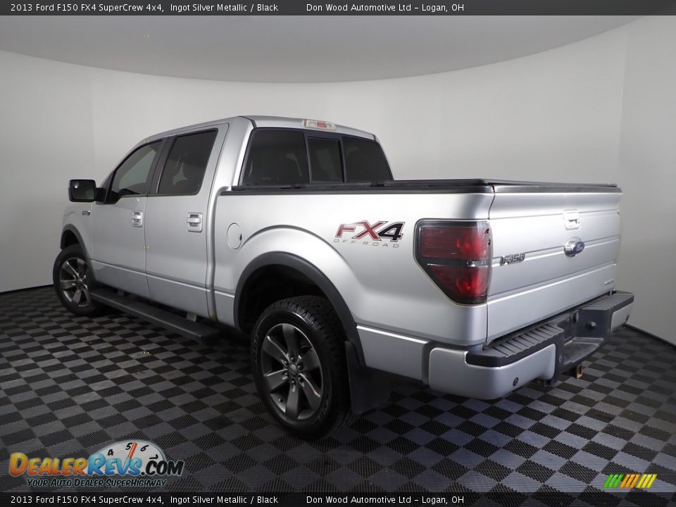 2013 Ford F150 FX4 SuperCrew 4x4 Ingot Silver Metallic / Black Photo #10