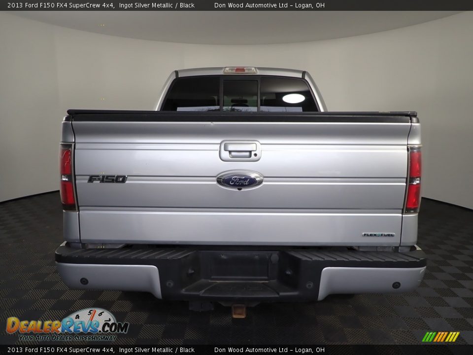 2013 Ford F150 FX4 SuperCrew 4x4 Ingot Silver Metallic / Black Photo #11