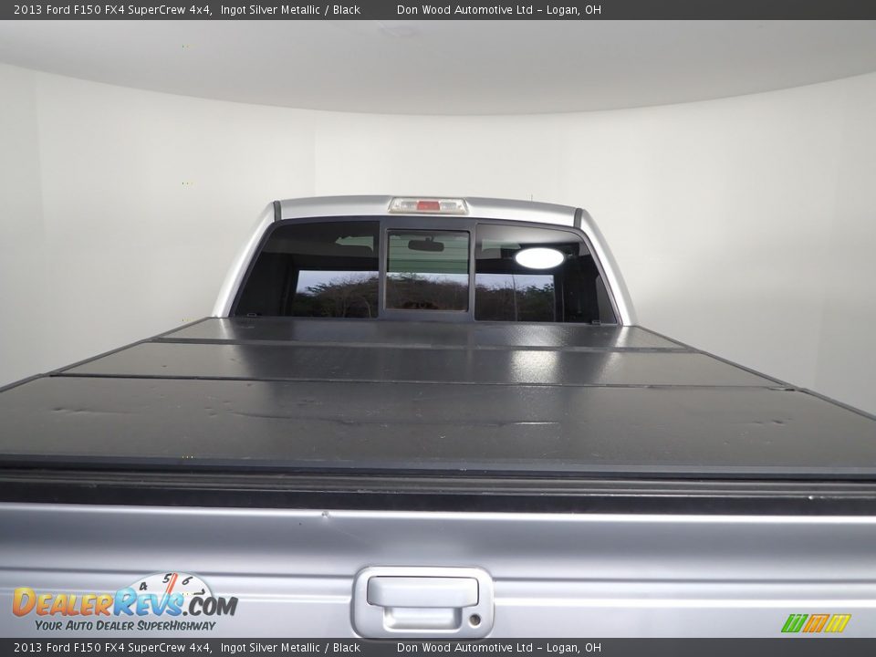 2013 Ford F150 FX4 SuperCrew 4x4 Ingot Silver Metallic / Black Photo #12