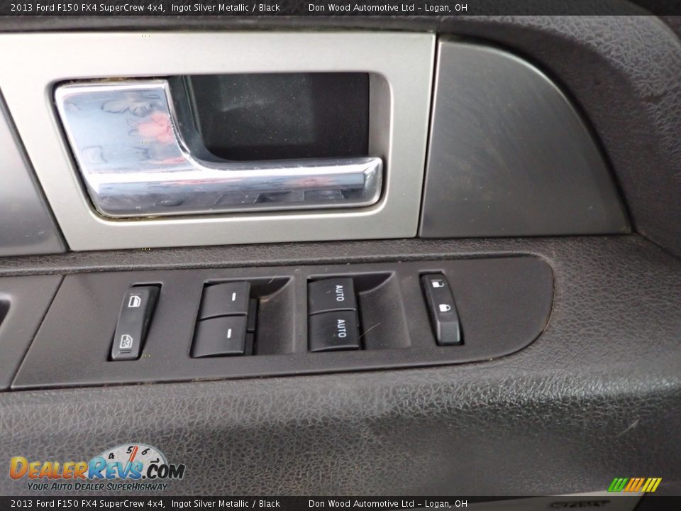 2013 Ford F150 FX4 SuperCrew 4x4 Ingot Silver Metallic / Black Photo #15