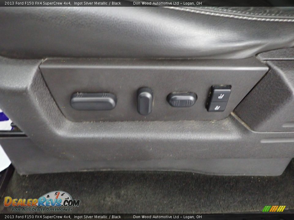 2013 Ford F150 FX4 SuperCrew 4x4 Ingot Silver Metallic / Black Photo #16