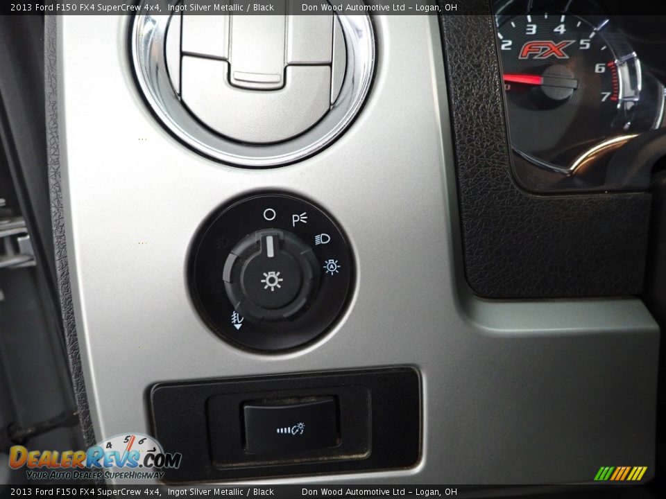 2013 Ford F150 FX4 SuperCrew 4x4 Ingot Silver Metallic / Black Photo #18