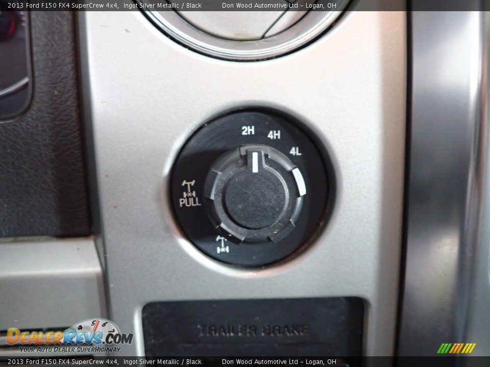 2013 Ford F150 FX4 SuperCrew 4x4 Ingot Silver Metallic / Black Photo #22