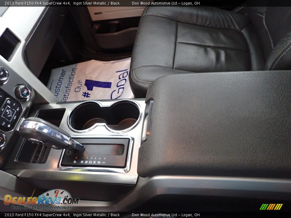2013 Ford F150 FX4 SuperCrew 4x4 Ingot Silver Metallic / Black Photo #24