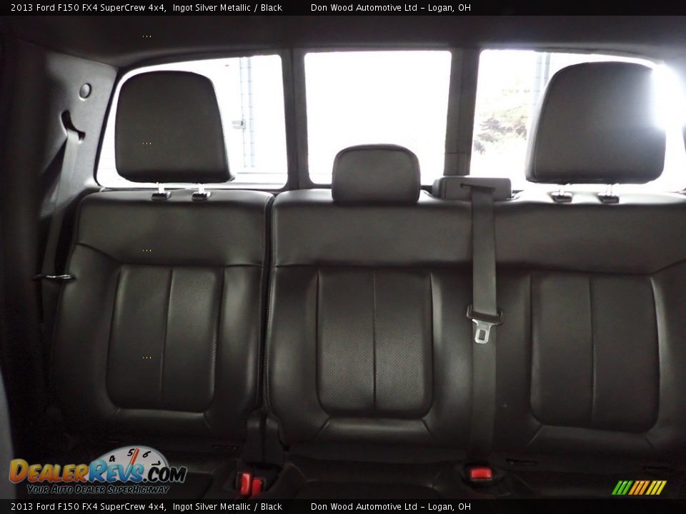2013 Ford F150 FX4 SuperCrew 4x4 Ingot Silver Metallic / Black Photo #25