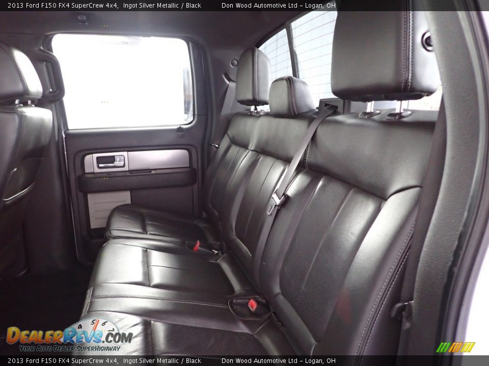 2013 Ford F150 FX4 SuperCrew 4x4 Ingot Silver Metallic / Black Photo #27