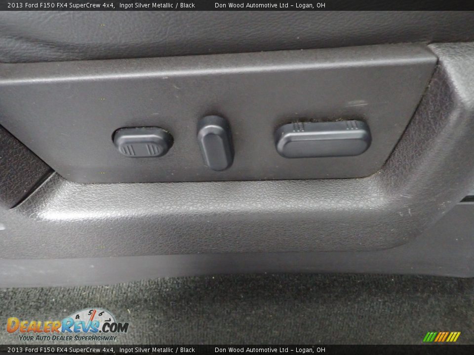 2013 Ford F150 FX4 SuperCrew 4x4 Ingot Silver Metallic / Black Photo #31