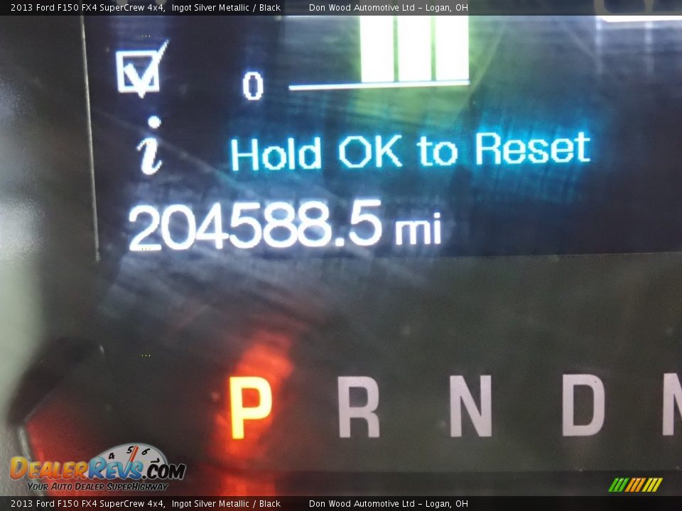 2013 Ford F150 FX4 SuperCrew 4x4 Ingot Silver Metallic / Black Photo #35