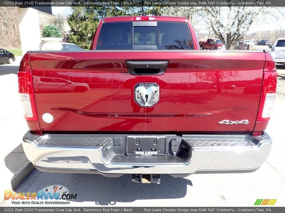 2022 Ram 2500 Tradesman Crew Cab 4x4 Delmonico Red Pearl / Black Photo #7