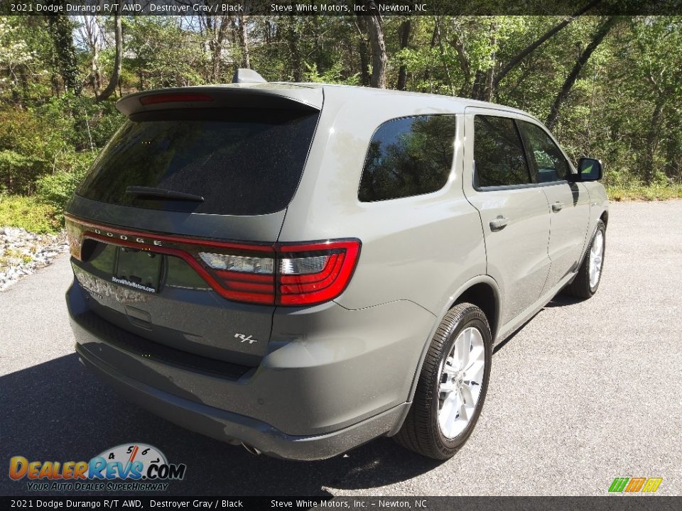 2021 Dodge Durango R/T AWD Destroyer Gray / Black Photo #6