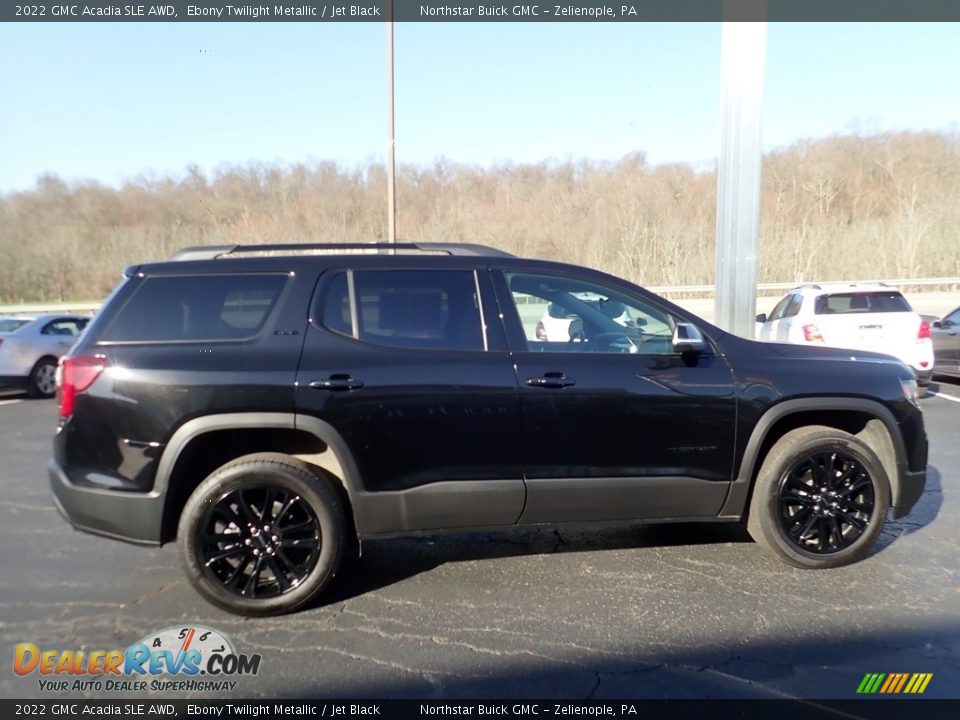 2022 GMC Acadia SLE AWD Ebony Twilight Metallic / Jet Black Photo #10