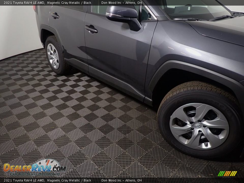 2021 Toyota RAV4 LE AWD Magnetic Gray Metallic / Black Photo #4