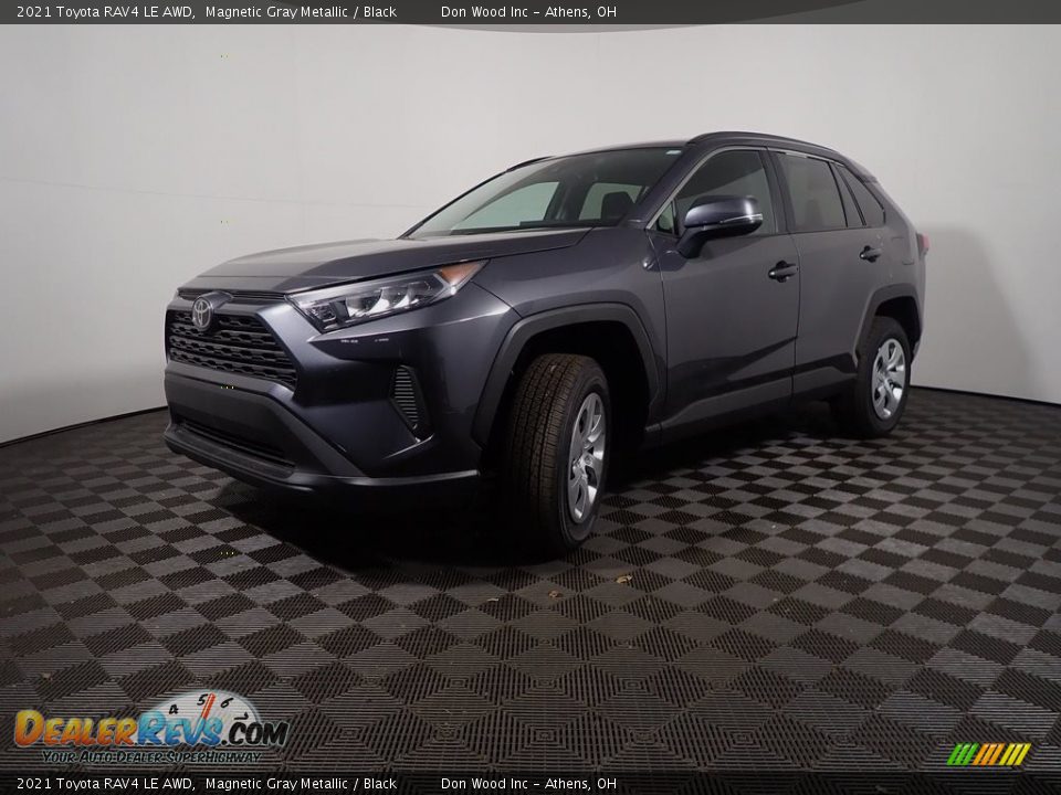 2021 Toyota RAV4 LE AWD Magnetic Gray Metallic / Black Photo #8