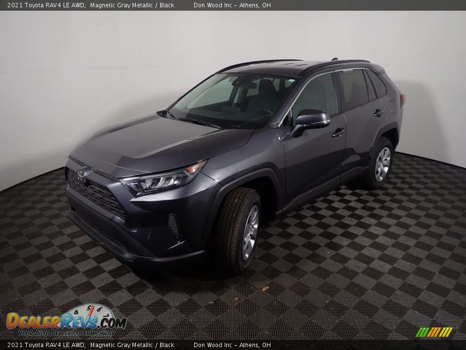 2021 Toyota RAV4 LE AWD Magnetic Gray Metallic / Black Photo #9