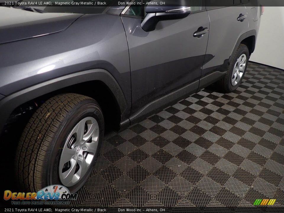 2021 Toyota RAV4 LE AWD Magnetic Gray Metallic / Black Photo #10