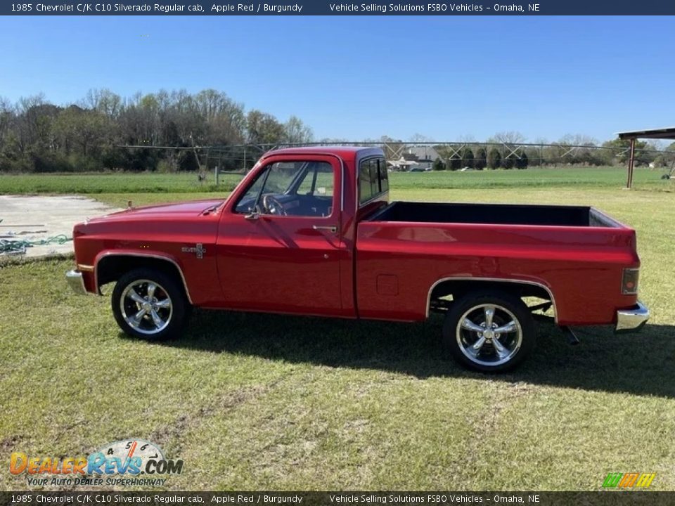 Apple Red 1985 Chevrolet C/K C10 Silverado Regular cab Photo #1