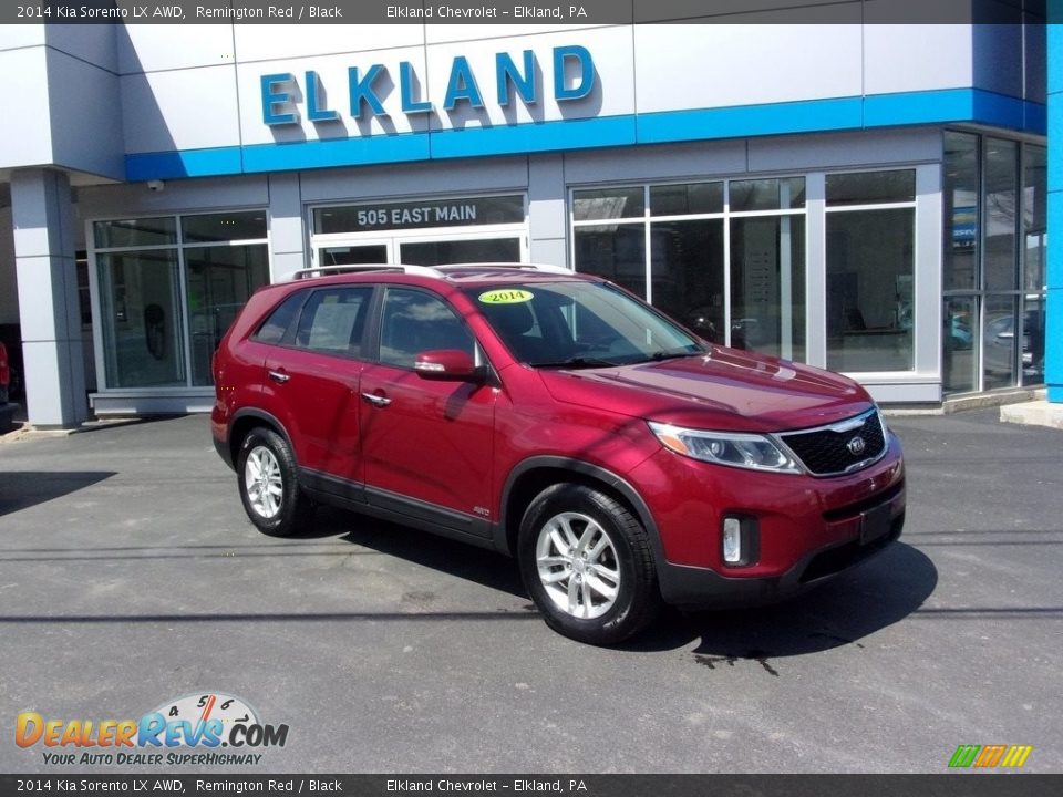 2014 Kia Sorento LX AWD Remington Red / Black Photo #1