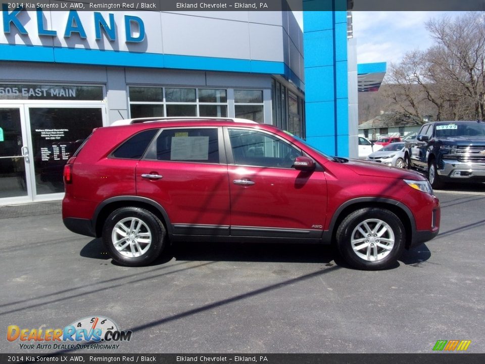 2014 Kia Sorento LX AWD Remington Red / Black Photo #2