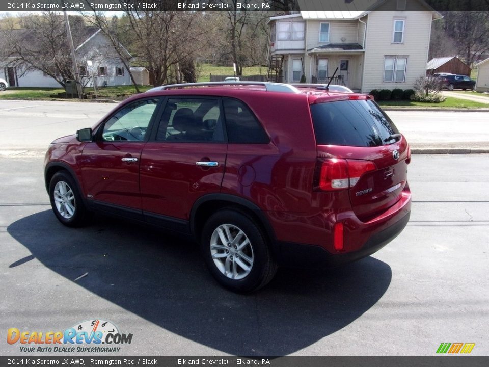 2014 Kia Sorento LX AWD Remington Red / Black Photo #5