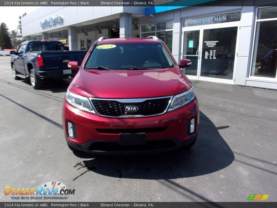 2014 Kia Sorento LX AWD Remington Red / Black Photo #8