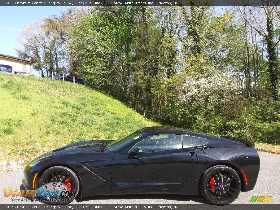 Black 2015 Chevrolet Corvette Stingray Coupe Photo #1