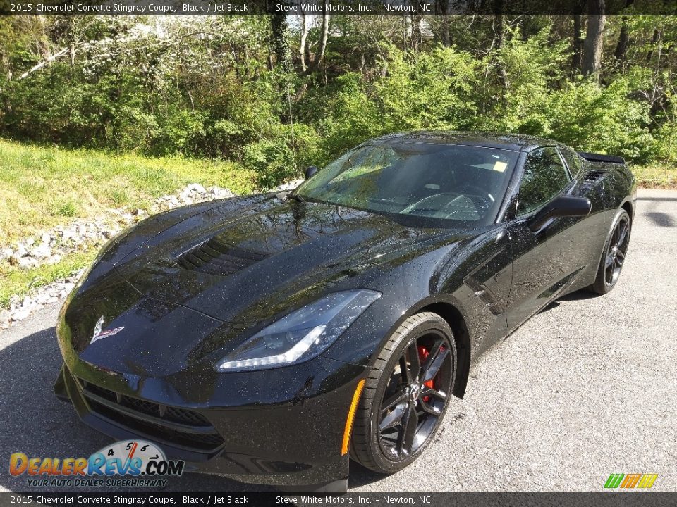 2015 Chevrolet Corvette Stingray Coupe Black / Jet Black Photo #2