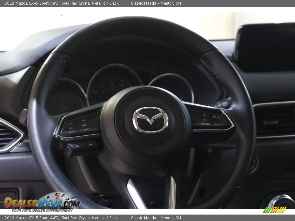 2019 Mazda CX-5 Sport AWD Soul Red Crystal Metallic / Black Photo #7