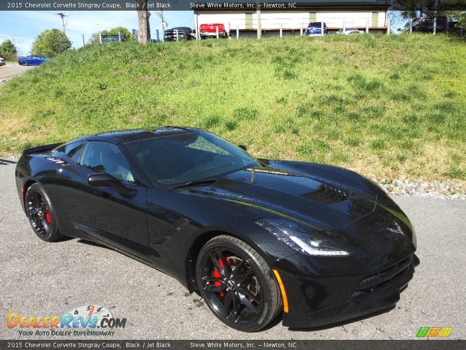 2015 Chevrolet Corvette Stingray Coupe Black / Jet Black Photo #4
