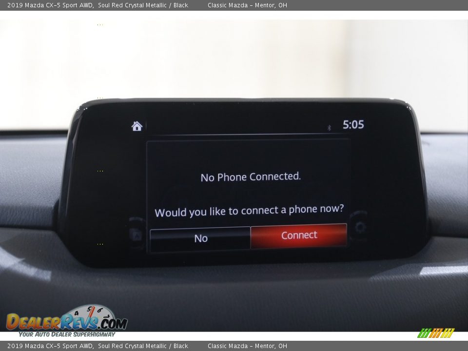 2019 Mazda CX-5 Sport AWD Soul Red Crystal Metallic / Black Photo #10