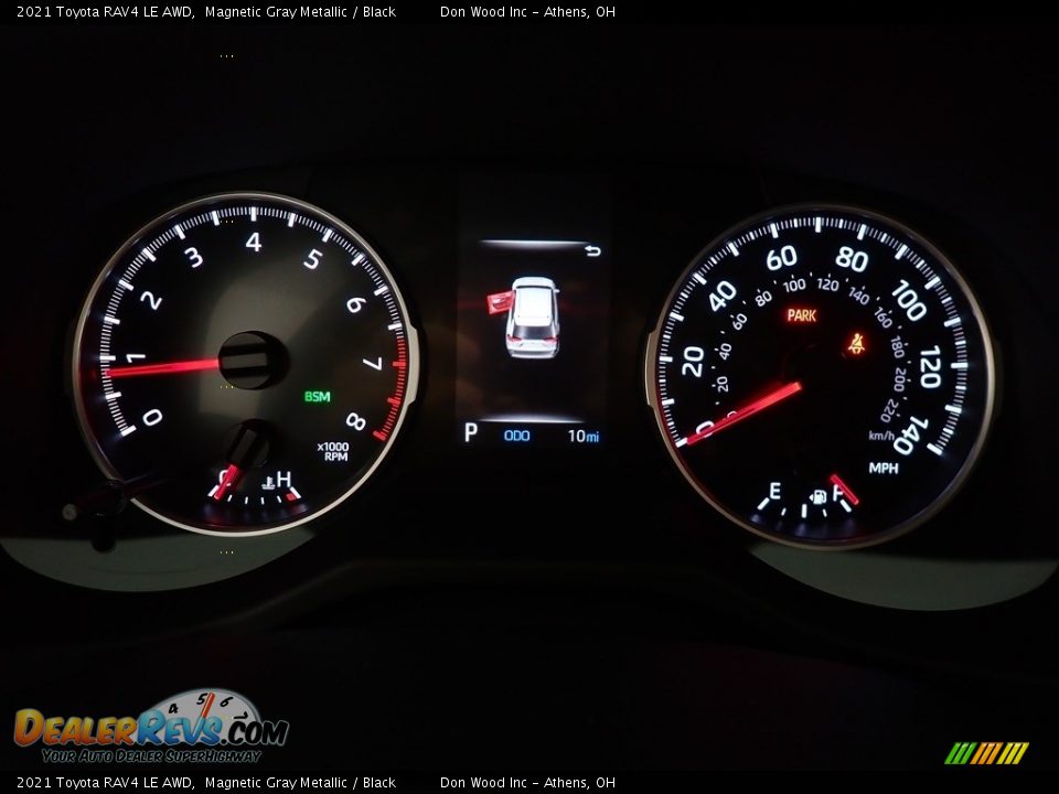 2021 Toyota RAV4 LE AWD Magnetic Gray Metallic / Black Photo #28