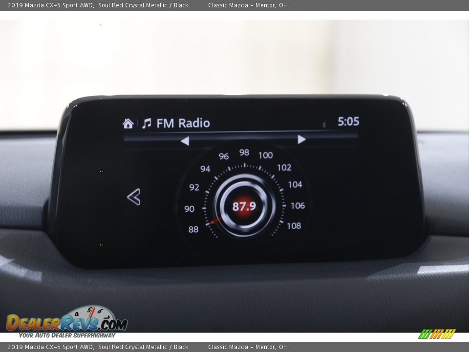 2019 Mazda CX-5 Sport AWD Soul Red Crystal Metallic / Black Photo #11