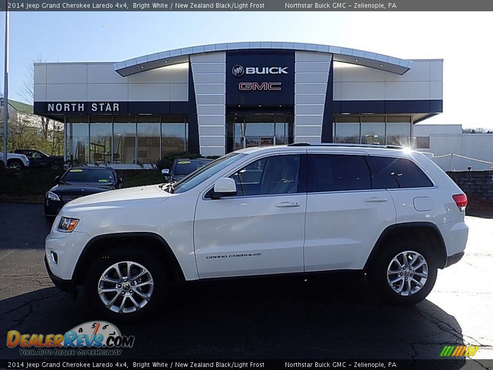 2014 Jeep Grand Cherokee Laredo 4x4 Bright White / New Zealand Black/Light Frost Photo #1