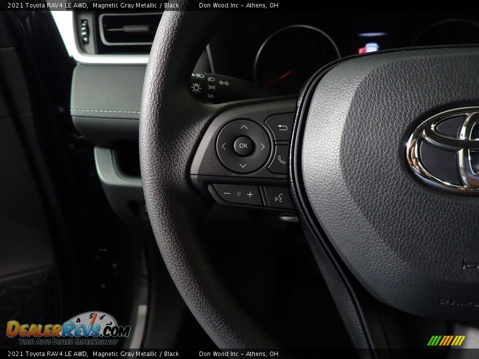 2021 Toyota RAV4 LE AWD Magnetic Gray Metallic / Black Photo #29