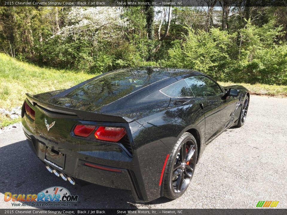 2015 Chevrolet Corvette Stingray Coupe Black / Jet Black Photo #6