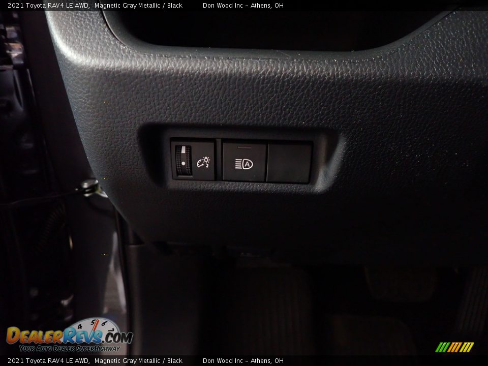 2021 Toyota RAV4 LE AWD Magnetic Gray Metallic / Black Photo #31