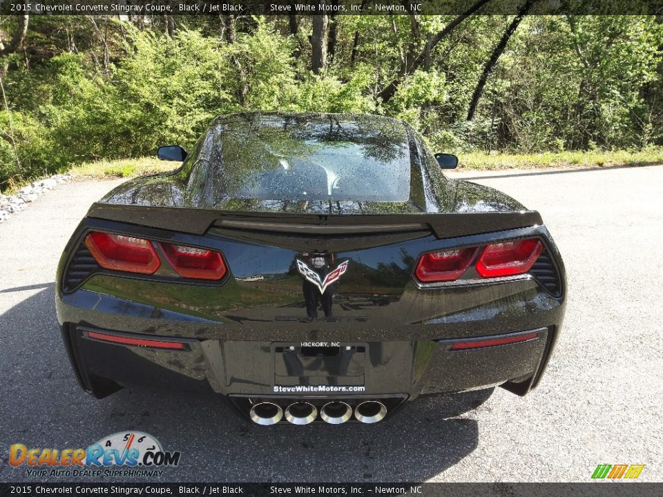 2015 Chevrolet Corvette Stingray Coupe Black / Jet Black Photo #7
