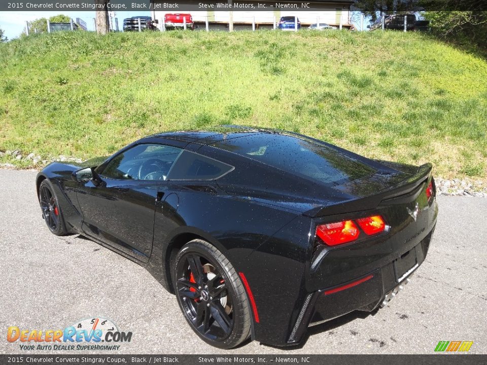 2015 Chevrolet Corvette Stingray Coupe Black / Jet Black Photo #8