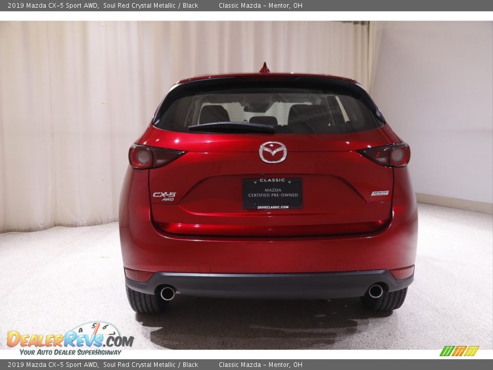 2019 Mazda CX-5 Sport AWD Soul Red Crystal Metallic / Black Photo #17