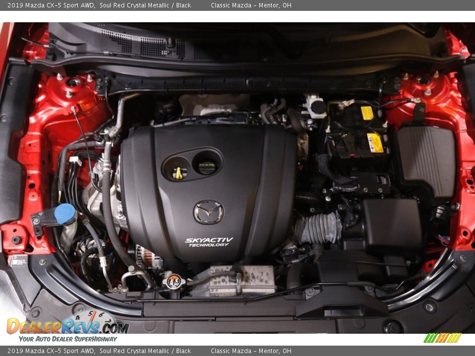 2019 Mazda CX-5 Sport AWD Soul Red Crystal Metallic / Black Photo #18