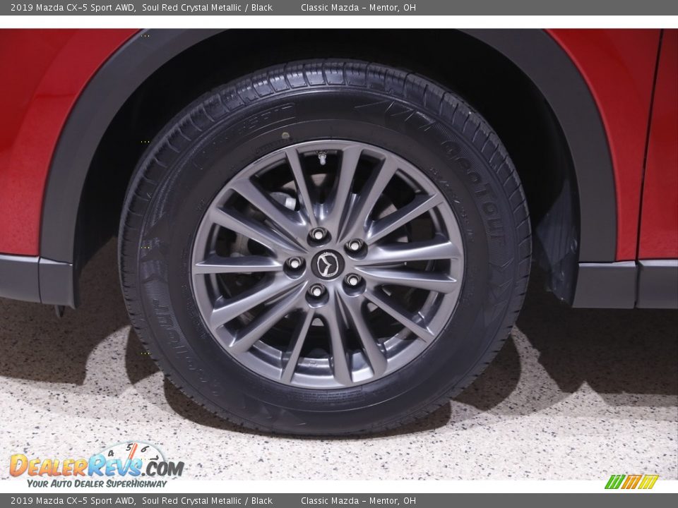 2019 Mazda CX-5 Sport AWD Soul Red Crystal Metallic / Black Photo #19