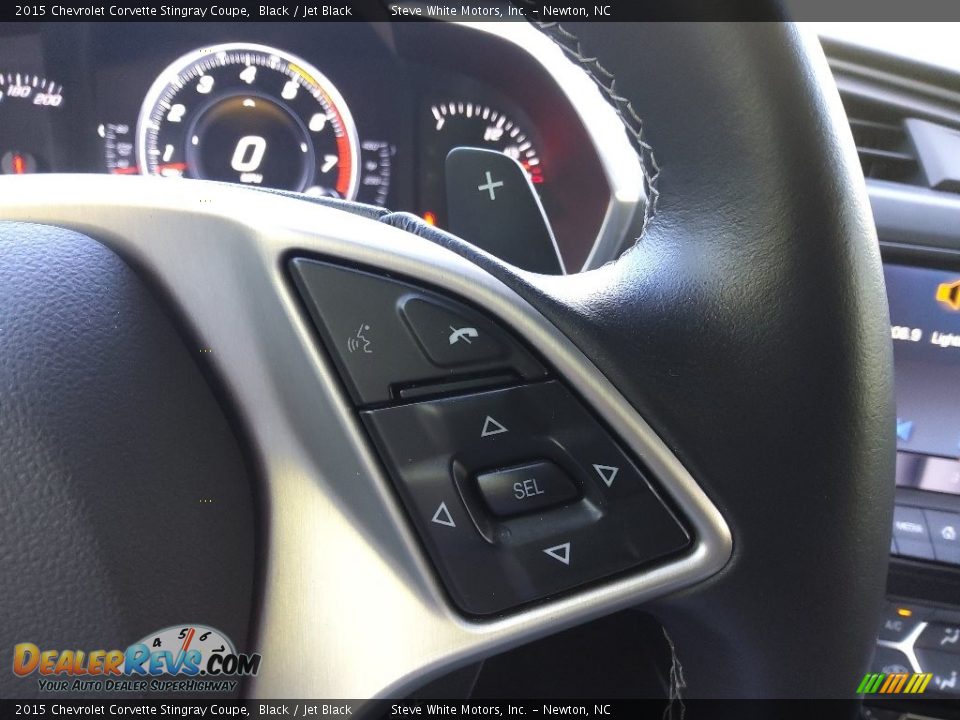 2015 Chevrolet Corvette Stingray Coupe Black / Jet Black Photo #16