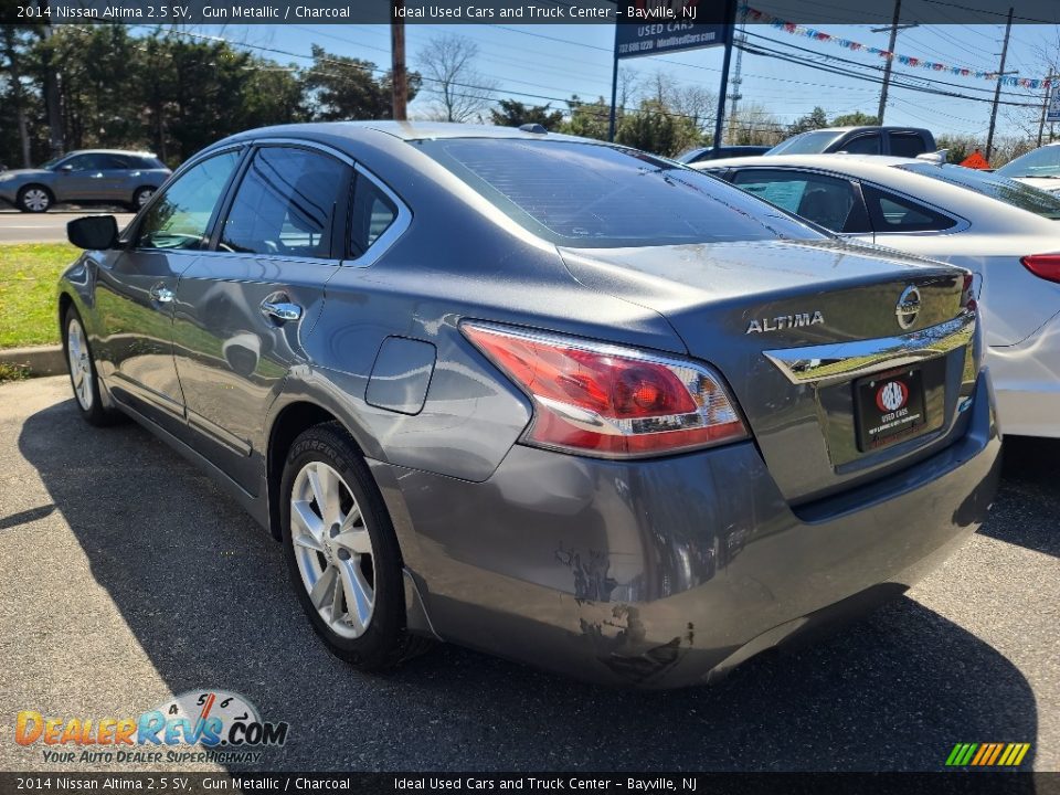 2014 Nissan Altima 2.5 SV Gun Metallic / Charcoal Photo #3