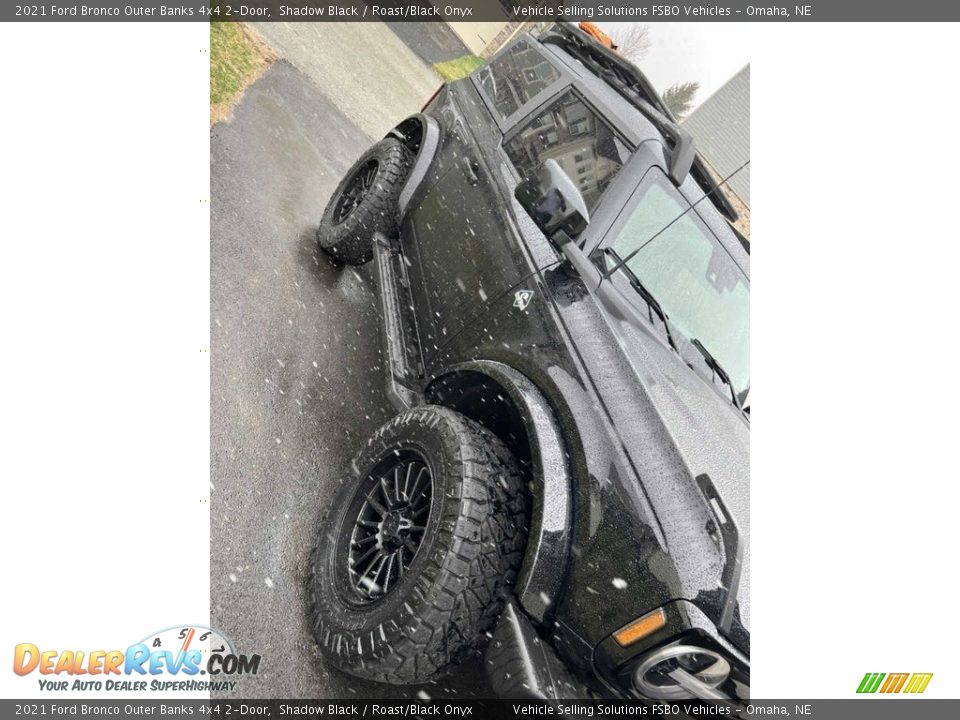 2021 Ford Bronco Outer Banks 4x4 2-Door Shadow Black / Roast/Black Onyx Photo #1