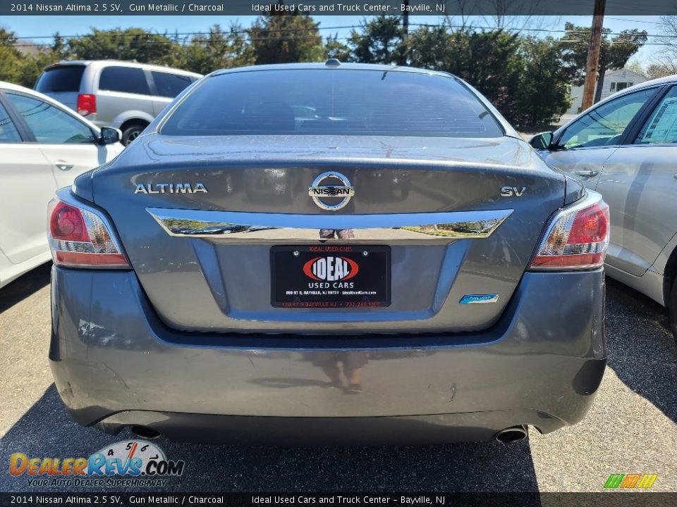 2014 Nissan Altima 2.5 SV Gun Metallic / Charcoal Photo #4